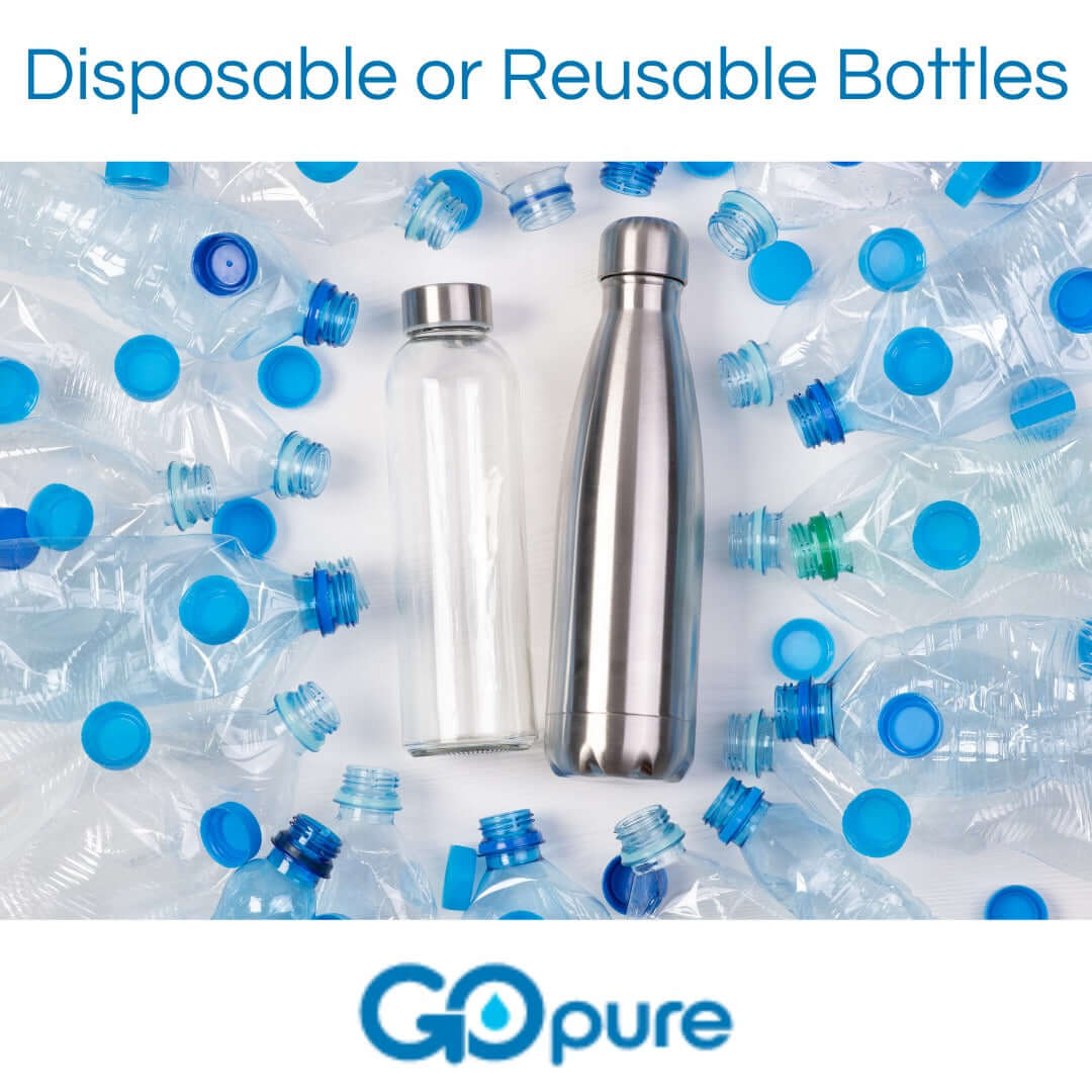 Single-Use Water Bottles vs. Reusable Water Bottles